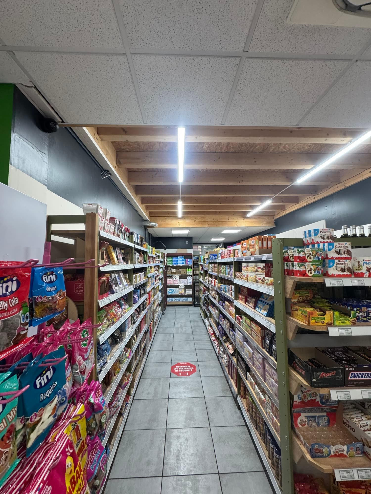 Allée des confiseries et des chocolats