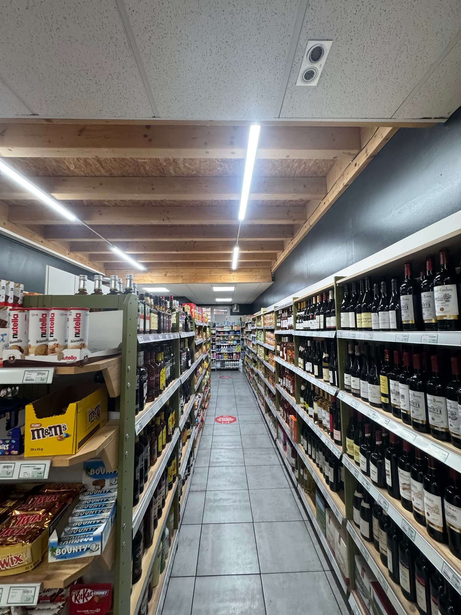 Allée des vins et spiritueux